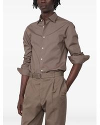 Officine Generale - Eloi Button-Down Overhemd Met Lange Mouwen - Lyst