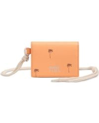 Bimba Y Lola - Palms Small Leather Card Holder - Lyst
