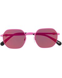 Chiara Ferragni - Cf 1019/s Round-frame Sunglasses - Lyst