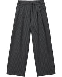 B+ AB - Drawstring-Fastening Striped Trousers - Lyst