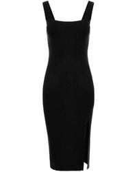 ROSERRY - Kensington Midi-Jurk Met Split - Lyst