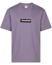 Supreme - Futura Box Cotton T-Shirt - Lyst