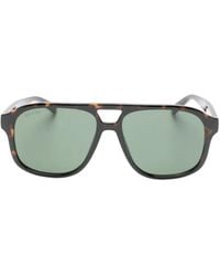 Gucci - Tortoiseshell-Effect Sunglasses - Lyst