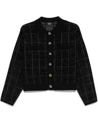 BOSS - Tweed Cropped Jacket - Lyst