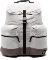 Stone Island - Compass-motif Backpack - Lyst