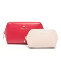 Furla - Camelia Cosmetic Case Set (set Of Two) - Lyst
