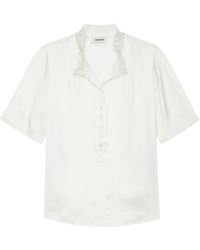 Zadig & Voltaire - Topher Blouse - Lyst