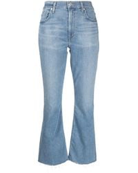 Citizens of Humanity - Isola Cropped Bootcut-leg Jeans - Lyst