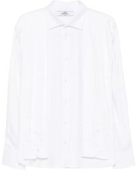 HODAKOVA - Sleeve-Overlay Shirt - Lyst