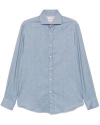 Brunello Cucinelli - Chemise À Motif De Chevrons - Lyst