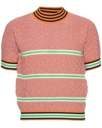 Henrik Vibskov - Safe-T Striped T-Shirt - Lyst