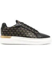 Schoenen voor voor Hoge sneakers Mallet Leer Sneakers Met Monogramprint in  het Zwart Dames Schoenen voor voor Sneakers voor Hoge sneakers  allware.com.br