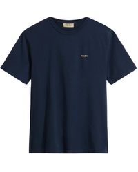 Woolrich - Logo-Embroidered Cotton T-Shirt - Lyst