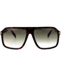 Marc Jacobs - Tortoiseshell-Effect Square-Frame Sunglasses - Lyst