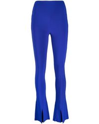 Norma Kamali - High-waisted Bootcut Trousers - Lyst