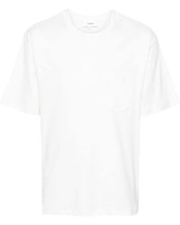 Lardini - Patch-pocket Cotton T-shirt - Lyst