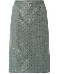 Pinko - Alona Embellished Midi Skirt - Lyst