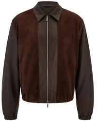 Ferragamo - Hertenleren En Suède Jack - Lyst