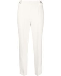 BOSS - Pressed-crease Tapered Trousers - Lyst