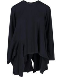 Comme des Garçons - Asymmtrical Blouse - Lyst