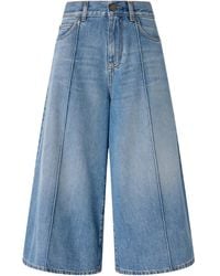 Pinko - Seam Denim Jeans - Lyst