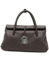 Zanellato - Small Dotta Centauro Studded Leather Tote Bag - Lyst