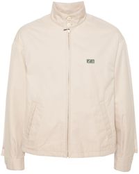 Visvim - Neutral Ketchikan Logo-embroidered Jacket - Men's - Linen/flax/cotton/wool - Lyst