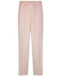 Umit Benan - Julian Paradiso Silk Trousers - Lyst
