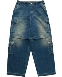 Vetements - Wide-Leg Jeans - Lyst
