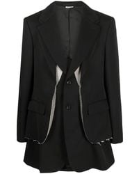 Comme des Garçons - Long Sleeves Blazer - Lyst