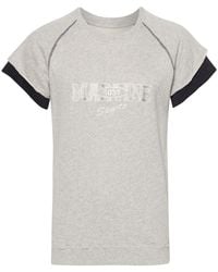 Martine Rose - T-Shirt A Strati Con Ricamo - Lyst
