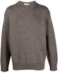 Lemaire - Pullover mit rundem Ausschnitt - Lyst