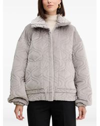 Charo Ruiz - Gesteppte Brume Jacke mit Reißverschluss - Lyst