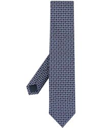 Ferragamo - Gancini-Print Tie - Lyst