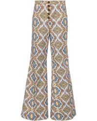 Etro - Flared Jeans - Lyst