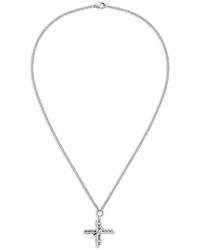 Yoj - Cross-Pendant Necklace - Lyst