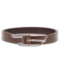 DIESEL - D-Shaped Buckle Belt - Lyst