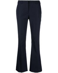 PT Torino - Flared Concealed-fastening Trousers - Lyst