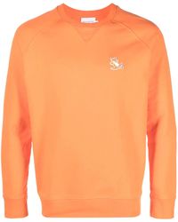 Maison Kitsuné - Chillax Fox パッチ スウェットシャツ - Lyst