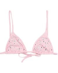 GIMAGUAS - Bella Stud-Embellished Bikini Top - Lyst