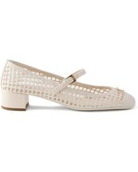 Prada - Crochet Pumps - Lyst