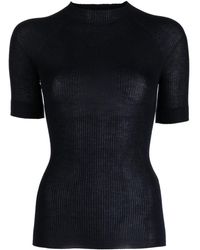 Sa Su Phi - Fine-ribbed Knitted Top - Lyst