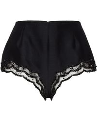 DSquared² - Pantalones cortos con ribete de encaje - Lyst