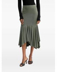 Guess - Ruffled Asymmetric Skirt - Lyst