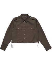 Acne Studios - Button-Up Over Shirt - Lyst