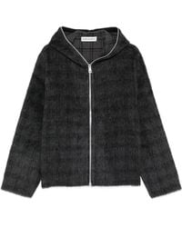 Our Legacy - Check-Pattern Zip-Fastening Hoodie - Lyst