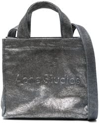 Acne Studios - Mini Handtasche mit Logo - Lyst