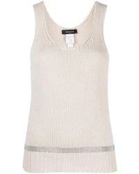Fabiana Filippi - Virgin Wool Knitted Top - Lyst