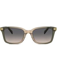 COACH - Gradient-Lens Rectangle-Frame Sunglasses - Lyst