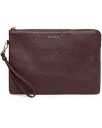 Coccinelle - Leather Clutch Bag - Lyst